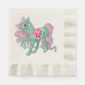 Serviette En Papier Pony Napkins (Devant)