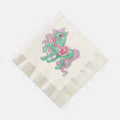 Serviette En Papier Pony Napkins (Coin)