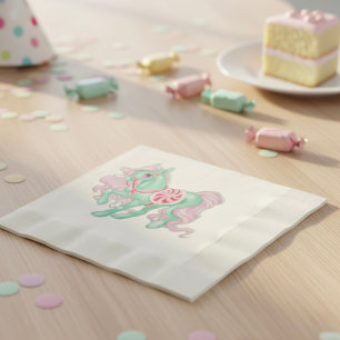 Serviette En Papier Pony Napkins