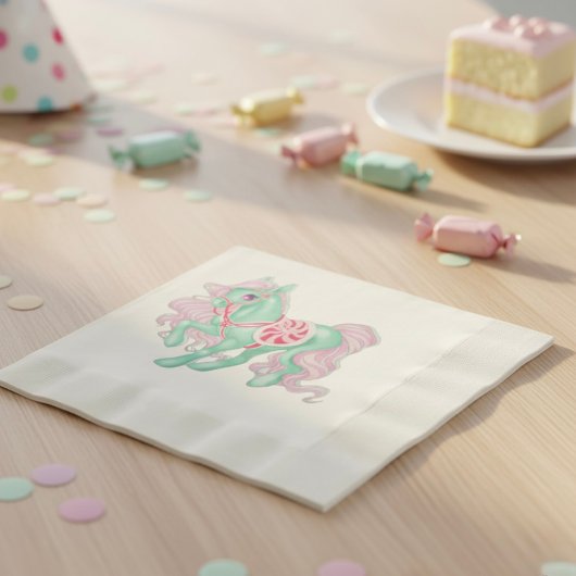Serviette En Papier Pony Napkins