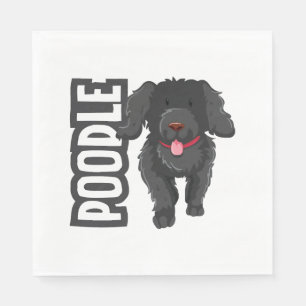 Serviette En Papier Poodle