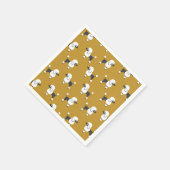 Serviette En Papier Poodle (Coin)