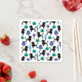 Serviette En Papier Poodle dans le parc (En situation)