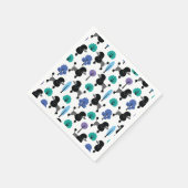 Serviette En Papier Poodle dans le parc (Coin)