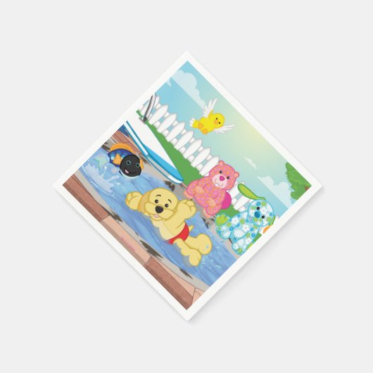 Serviette En Papier Pool de détection d'été (Coin)