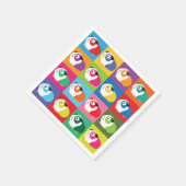 Serviette En Papier Pop Art Guinée Cochons (Coin)