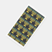 Serviette En Papier Pop Art Menorah Napkins (Coin)
