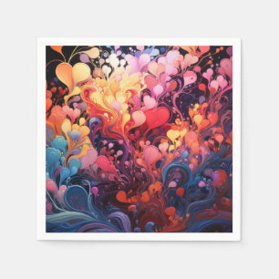 Serviette En Papier Pop Art Party mariage