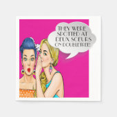 Serviette En Papier Pop Art Party ou Business Cocktail Napkins (Devant)