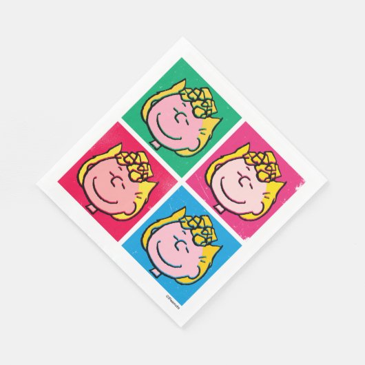 Serviette En Papier Pop Art Sally | Mod pour vous Motif (Coin)