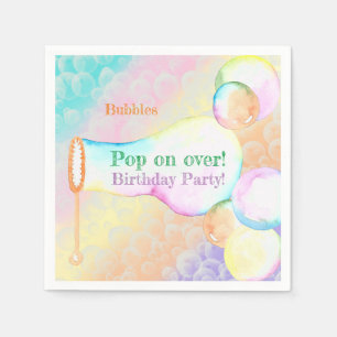 Serviette En Papier Pop On Over Anniversaire de enfant Party