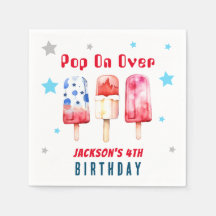 Pop Over Kids Summer Popsicle Anniversaire