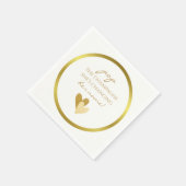 Serviette En Papier Pop the Champagne She's Changing her Name (Coin)