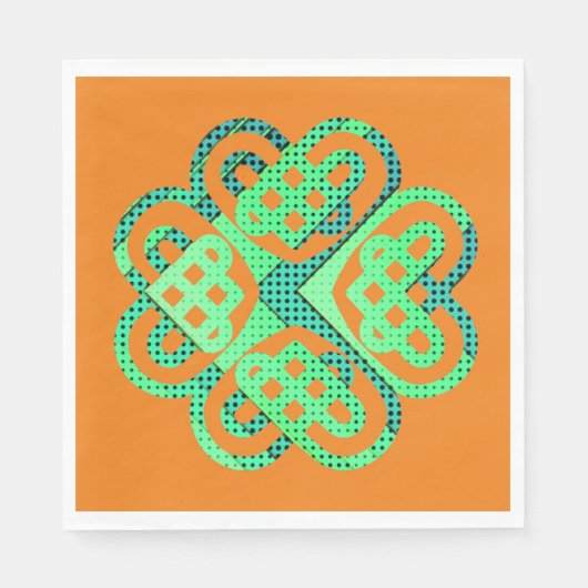 Serviette En Papier PopArt Celtic Knot (Devant)