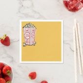 Serviette En Papier Popcorn frais (En situation)