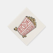 Serviette En Papier Popcorn frais (Coin)