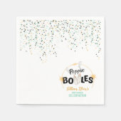 Serviette En Papier Poppin' Bottles Baby Shower (Devant)