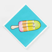 Serviette En Papier Popsicle (Coin)