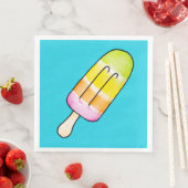 Serviette En Papier Popsicle (En situation)