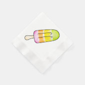 Serviette En Papier Popsicle (Coin)