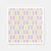 Serviette En Papier Popsicle fête d'anniversaire (Devant)