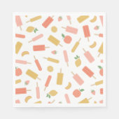 Serviette En Papier Popsicles (Devant)