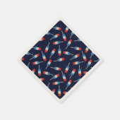 Serviette En Papier Popsicles la nuit (Coin)