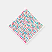 Serviette En Papier Popsicles Napkin (Coin)