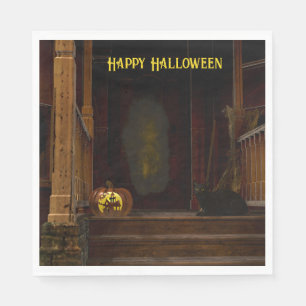 Serviette En Papier Porche éffrayant Haunted House
