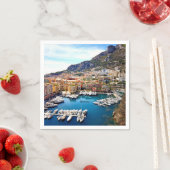 Serviette En Papier Port de Monaco (En situation)