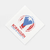 Serviette En Papier Porto Rico Borinquen (Coin)