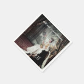 Serviette En Papier Portrait de la reine Elizabeth 2 (Coin)