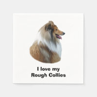 Portrait de Rough Collie