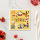 Serviette En Papier Portugal (En situation)