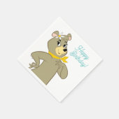 Serviette En Papier Pose Joueuse de Cindy Bear (Coin)