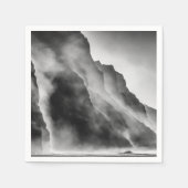 Serviette En Papier Poser sur les rochers (Devant)