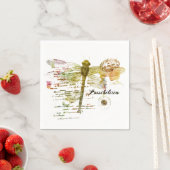 Serviette En Papier Possibilities dragonfly (En situation)