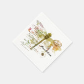 Serviette En Papier Possibilities dragonfly (Coin)