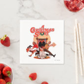 Serviette En Papier Poster d'une histoire de Noël (En situation)