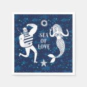 Serviette En Papier Poster Sea Of Love (Devant)