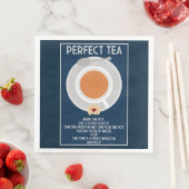 Serviette En Papier Poster Tea Wall Art (En situation)