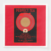 Serviette En Papier Poster Tea Wall Art (Devant)