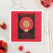 Serviette En Papier Poster Tea Wall Art (En situation)