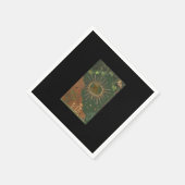 Serviette En Papier Poster Whimsigoth Swirl (Coin)