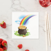 Serviette En Papier Pot d'Or (En situation)