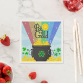 Serviette En Papier Pot d'or (En situation)