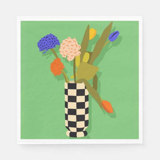 Serviette En Papier Pot intemporel (Devant)