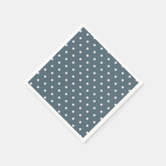 Serviette En Papier Pot Polka graphique moderne (Coin)