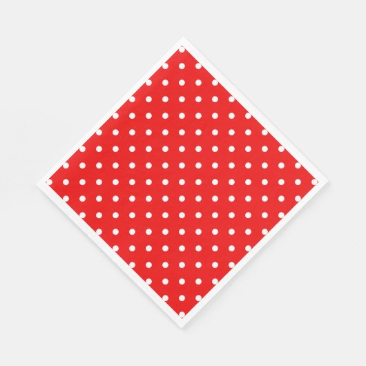 Serviette En Papier Pot rouge (Coin)