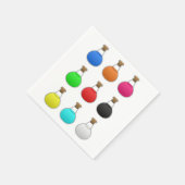 Serviette En Papier Potions colorées Papier serviettes (Coin)